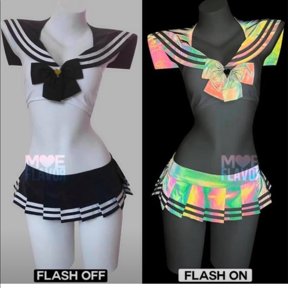 Cute sailor moon costume or rave outfit